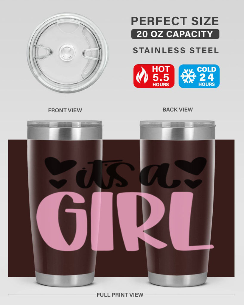 Its A Girl Style 79#- baby- tumbler
