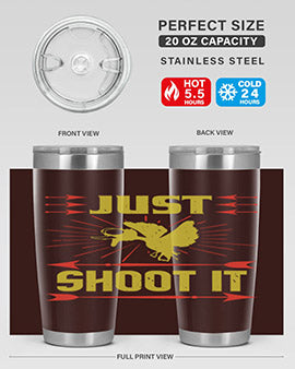 Just shoot it Style 32#- duck- Tumbler