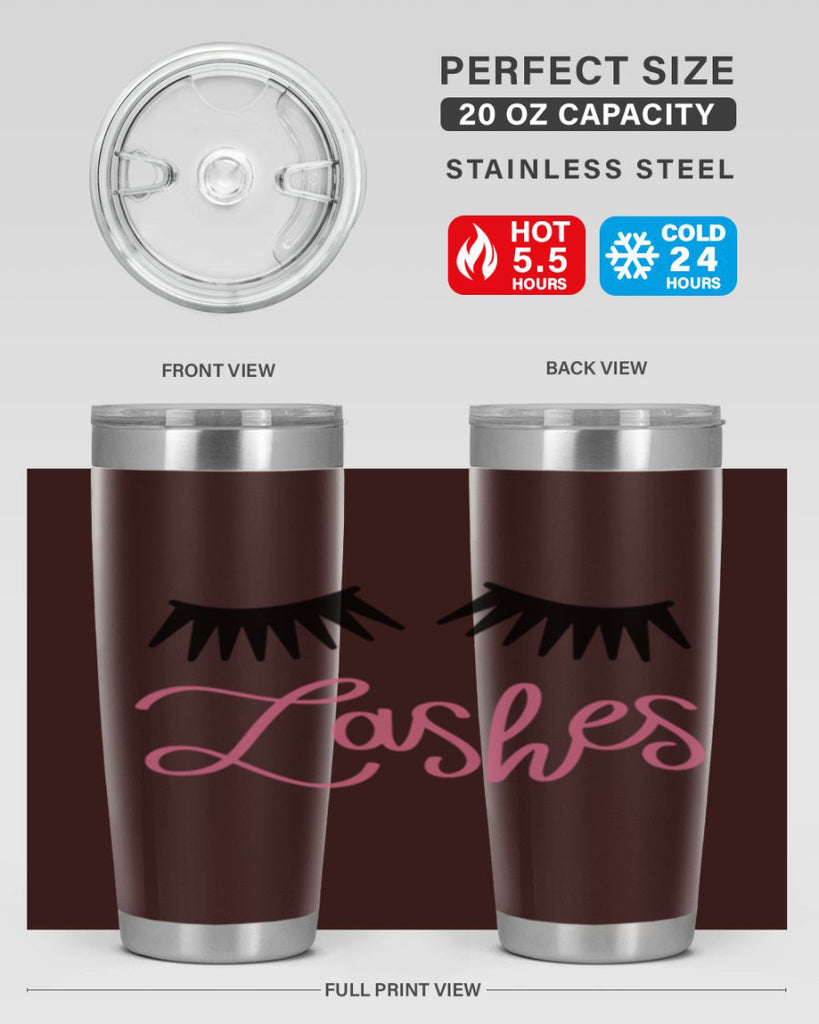 Lashes Style 69#- make up- Tumbler