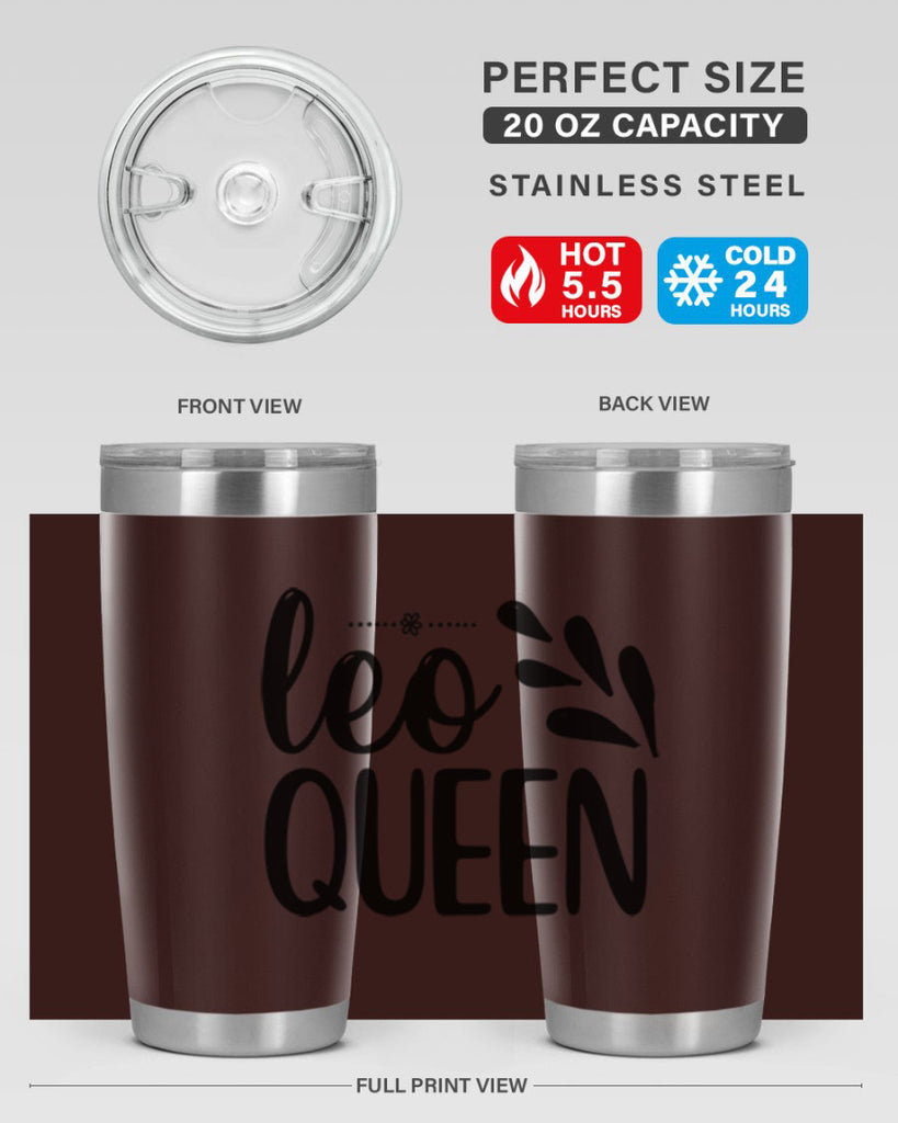 Leo queen 293#- zodiac- Tumbler