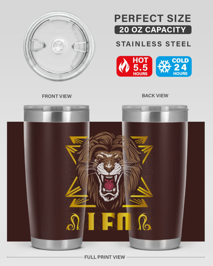 LeoSign 295#- zodiac- Tumbler