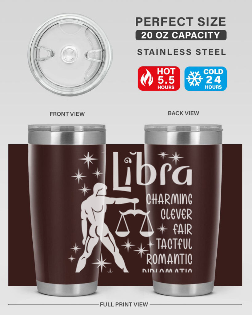 Libra 320#- zodiac- Tumbler