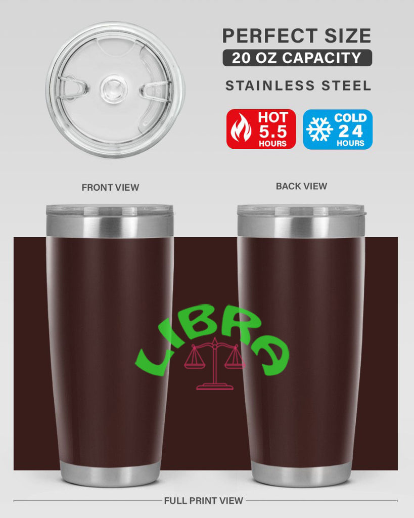 Libra 322#- zodiac- Tumbler