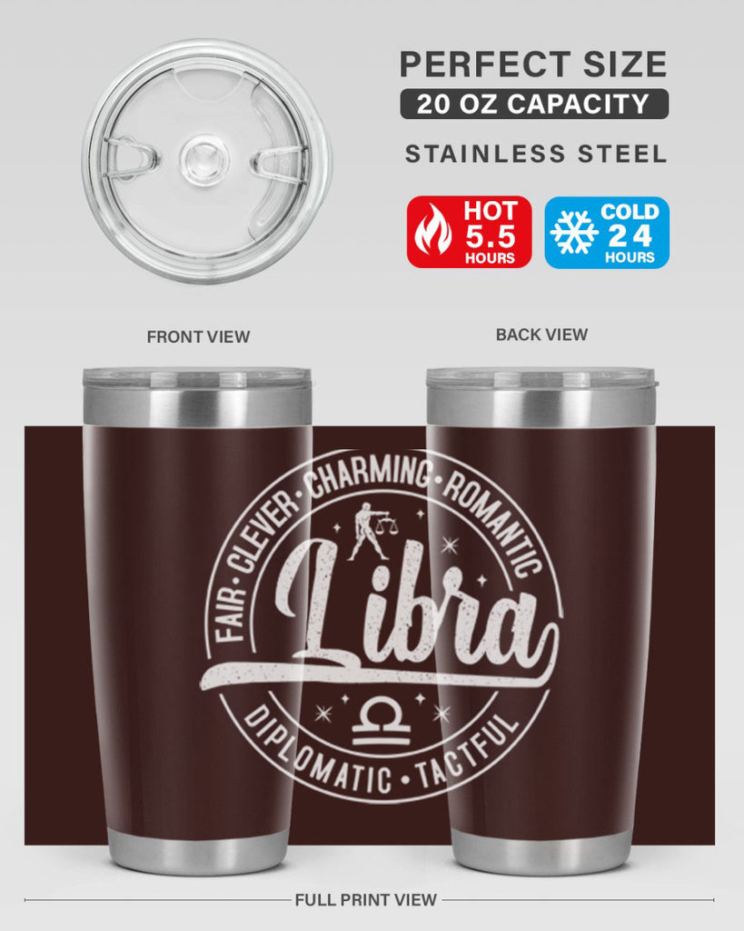 Libra 324#- zodiac- Tumbler