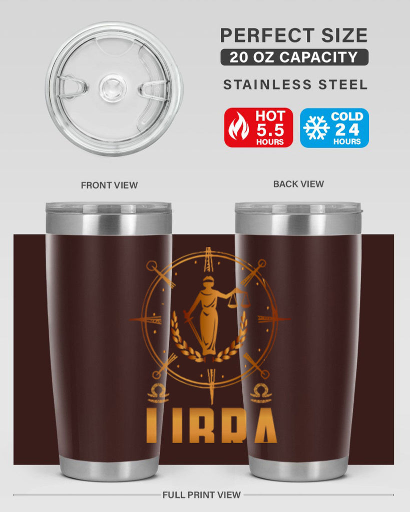 Libra 331#- zodiac- Tumbler