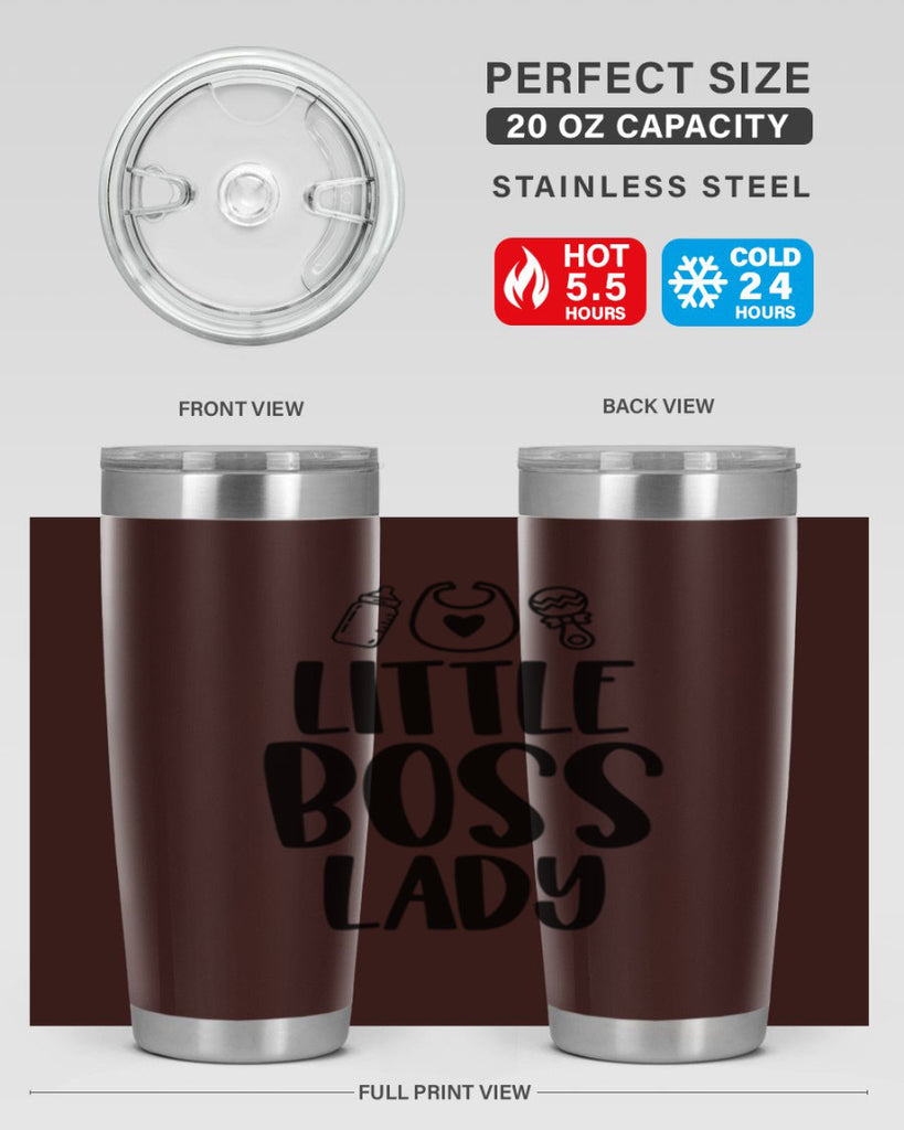 Little Boss Lady Style 67#- baby- tumbler