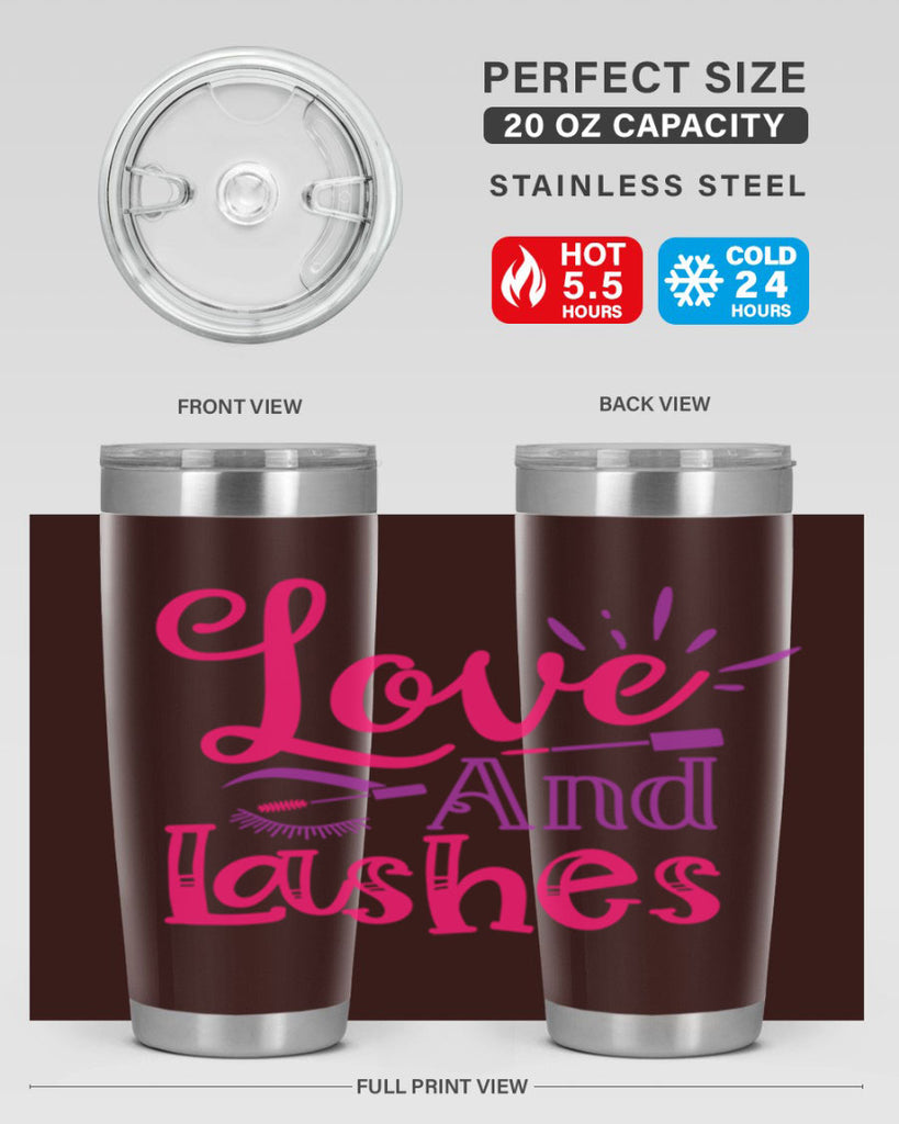 Love And Lashes Style 226#- make up- Tumbler
