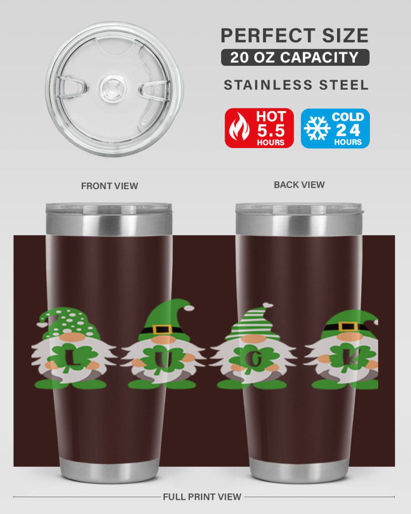 Luck Style 62#- St Patricks Day- Tumbler
