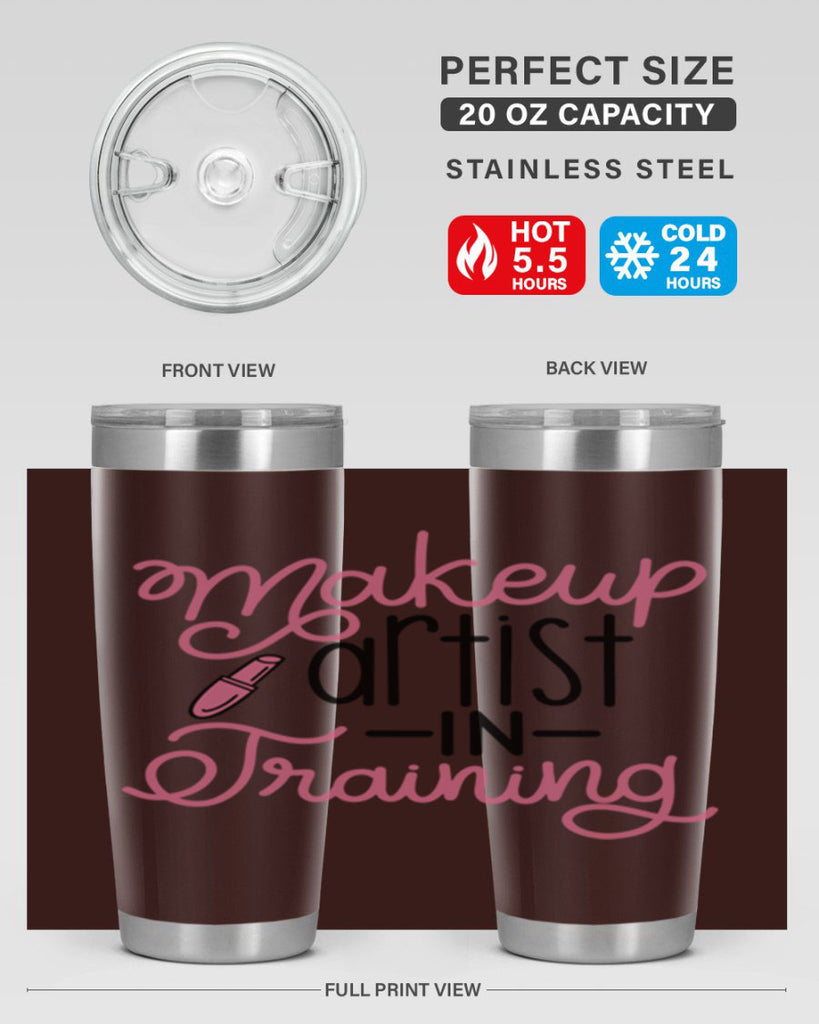 Makeup Artist in Training Style 53#- make up- Tumbler