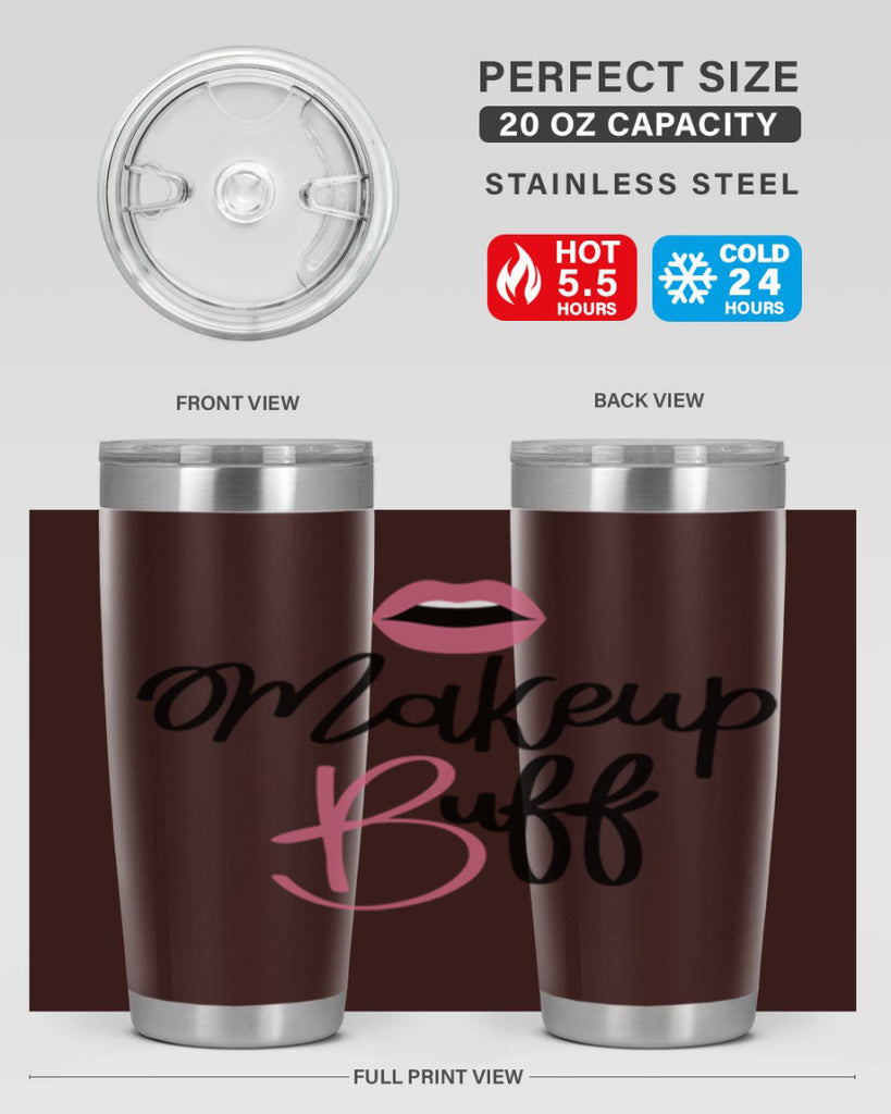 Makeup Buff Style 49#- make up- Tumbler