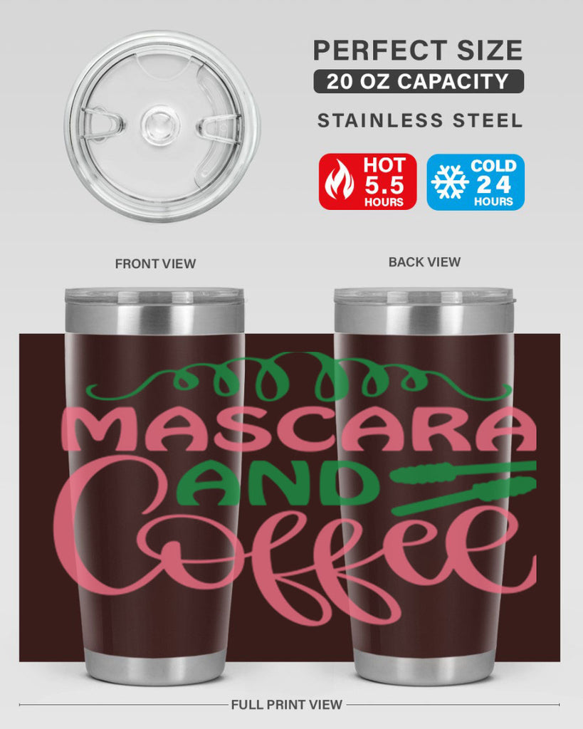 Mascara and Coffee 118#- fashion- Cotton Tank