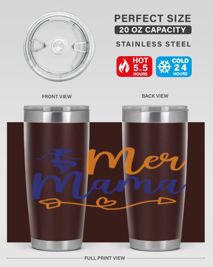 Mer Mama 331#- mermaid- Tumbler
