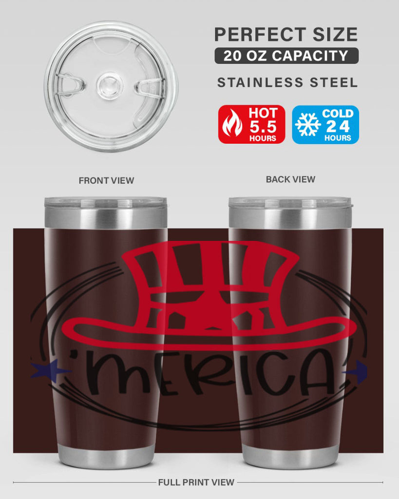 Merica Style 138#- Fourt Of July- Tumbler