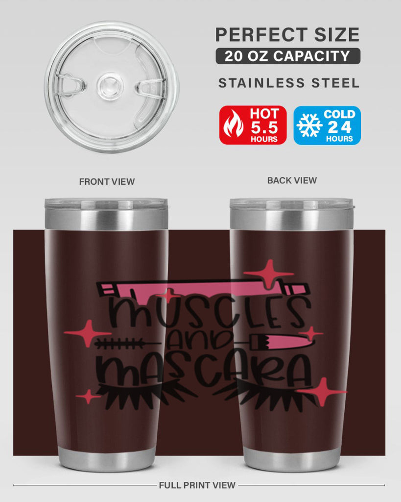 Muscles And Mascara Style 36#- make up- Tumbler