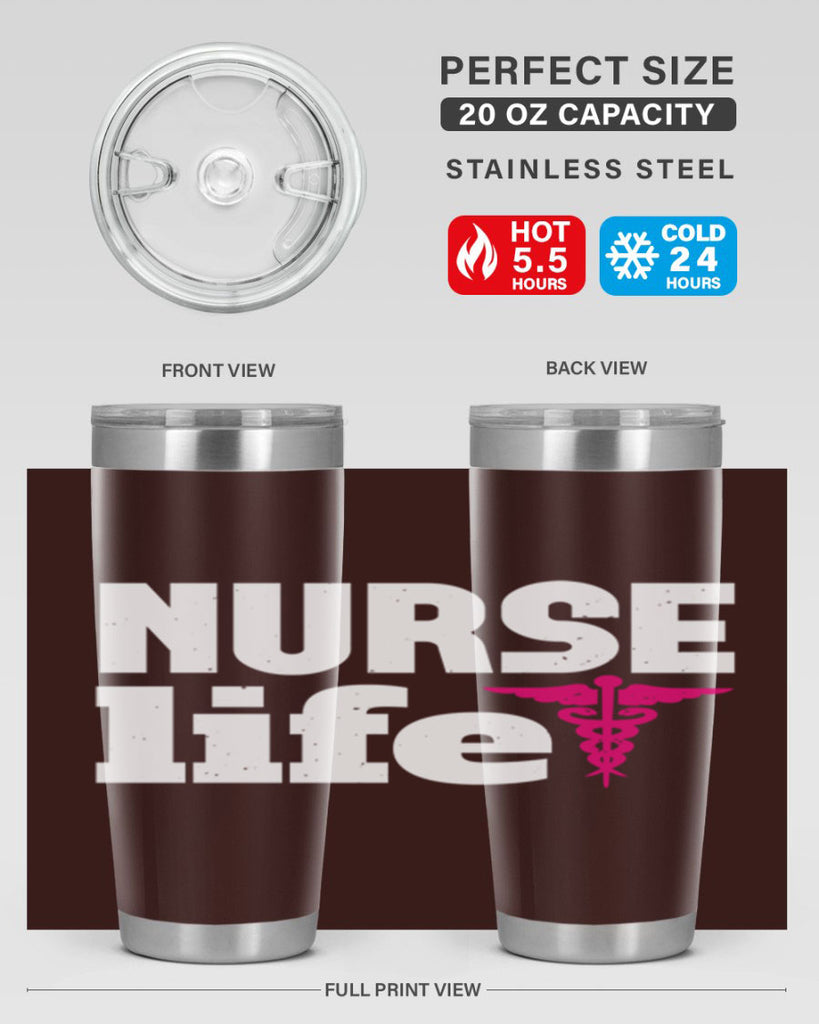Nurse life Style 283#- nurse- tumbler