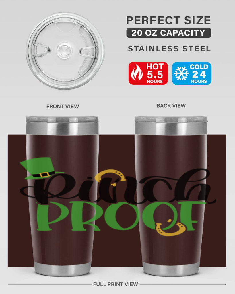 Pinch Proof Style 37#- St Patricks Day- Tumbler