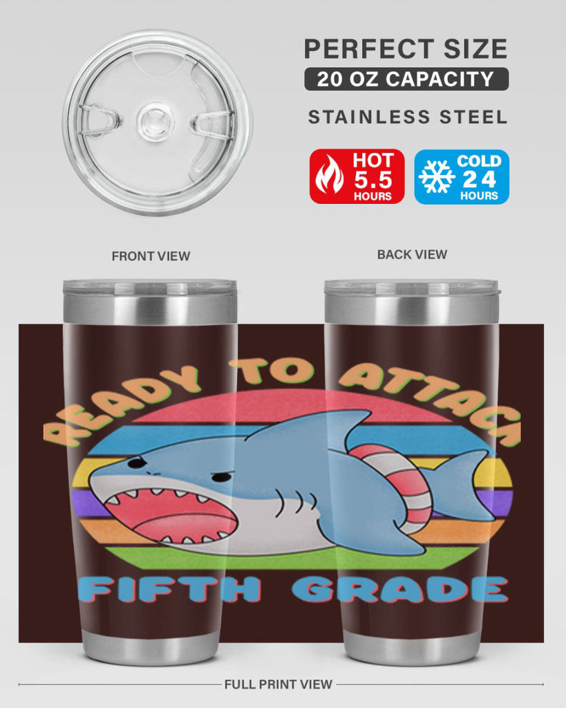 Ready to Attack 5th Grade 21#- 5th grade- Tumbler