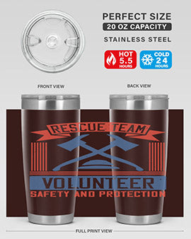 Rescue Team Volunteer Safety And Protection Style 33#- volunteer- Tumbler
