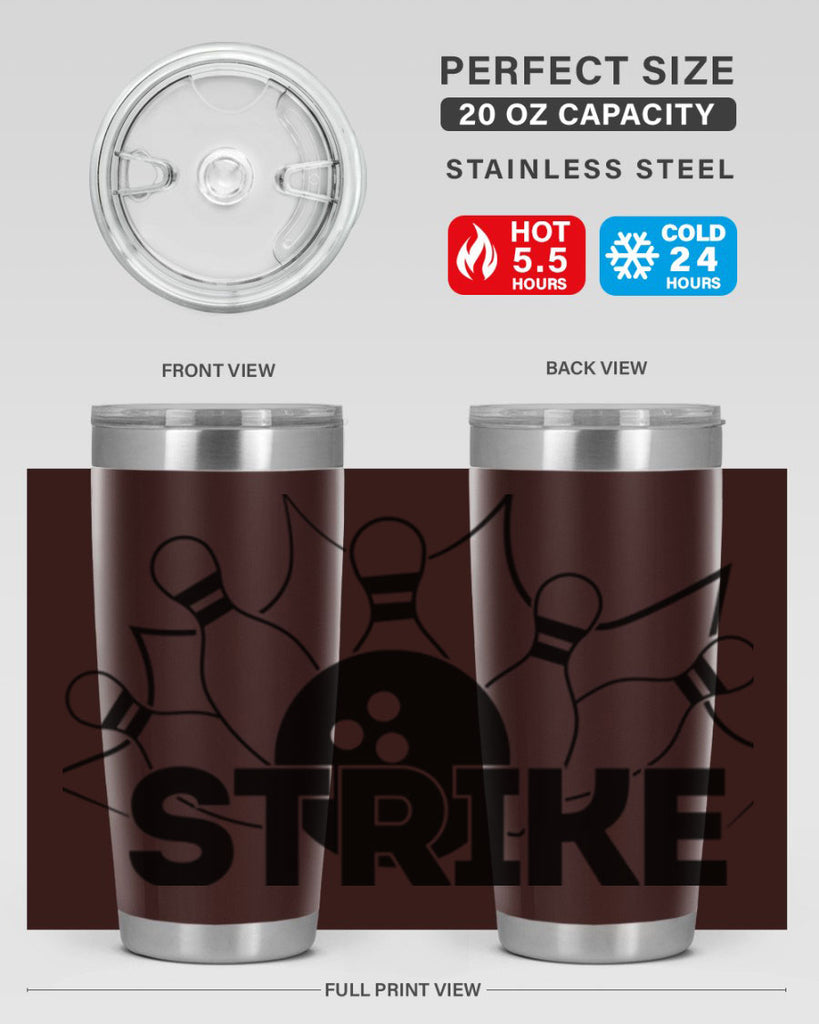 STRIKE 429#- bowlig- Tumbler