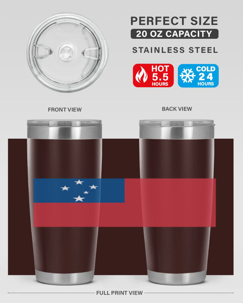 Samoa 49#- world flags- Tumbler
