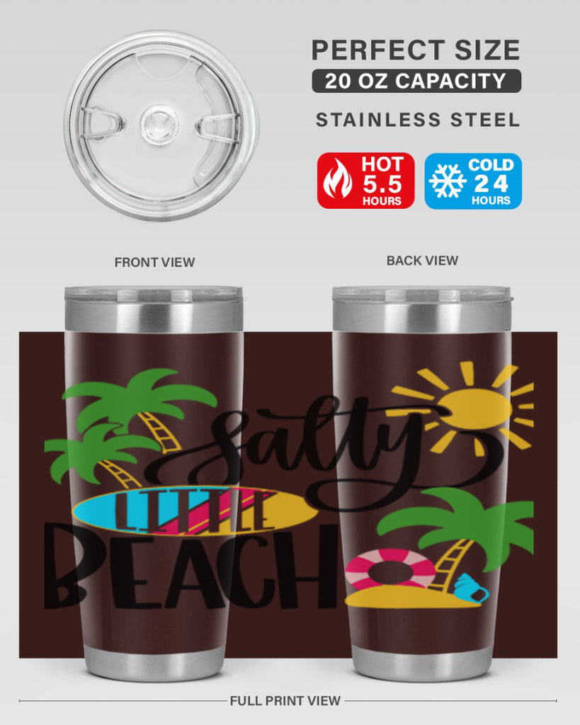 Satly Little Beach Style 26#- summer- Tumbler