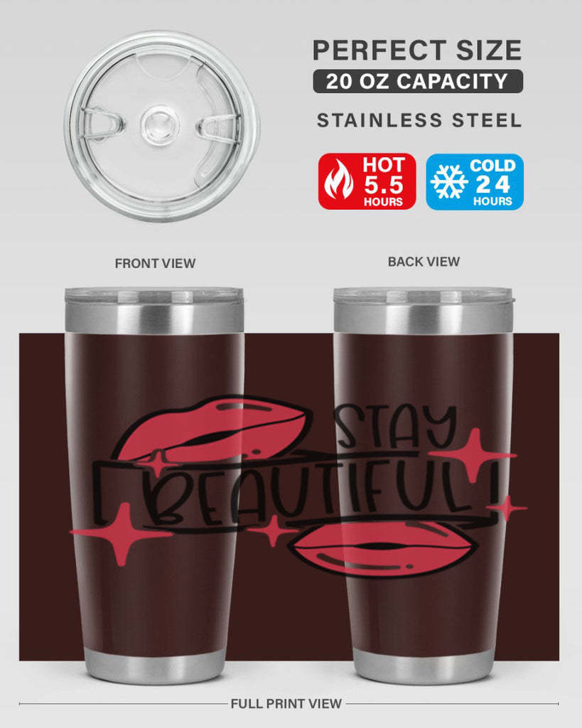 Stay Beautiful Style 19#- make up- Tumbler