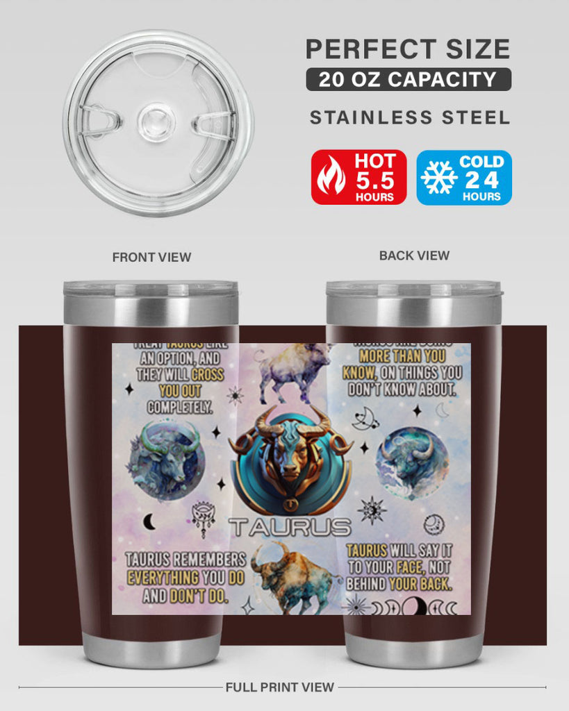 StraightTaurus 478#- zodiac- Tumbler