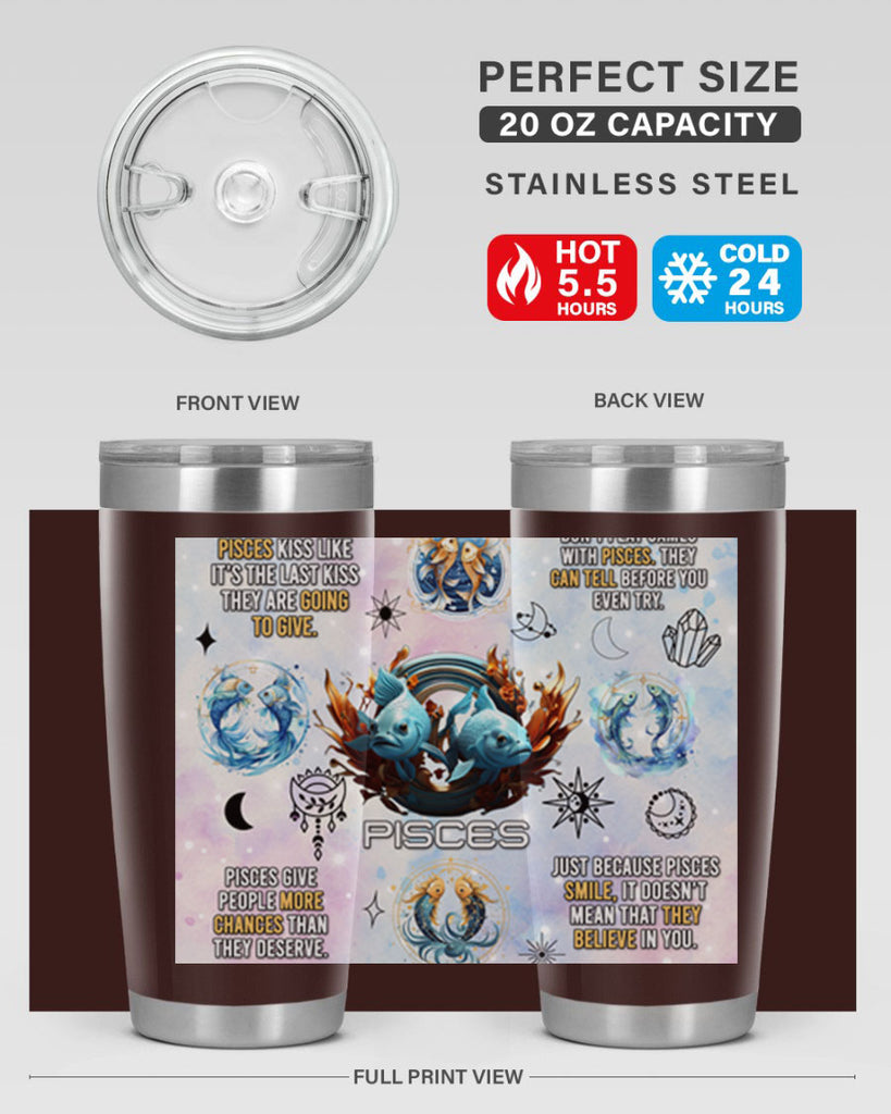 Straightpisces 475#- zodiac- Tumbler