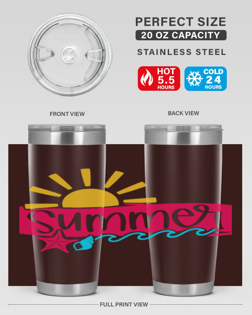 Summer Style 25#- summer- Tumbler