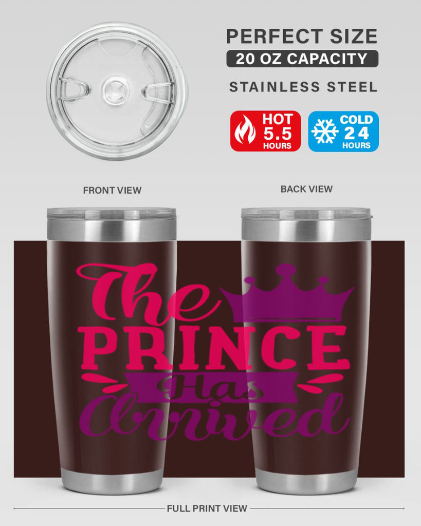 The Prince Has Arrived Style 197#- baby- tumbler