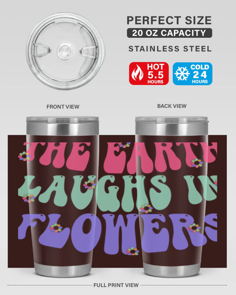 The earth laughs in flowers 532#- spring- Tumbler