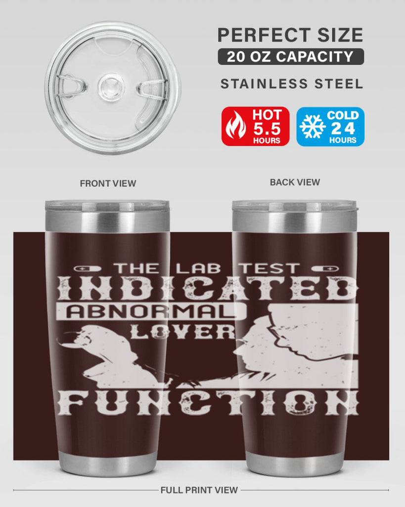 The lab test indicated abnormal lover function Style 22#- medical- tumbler
