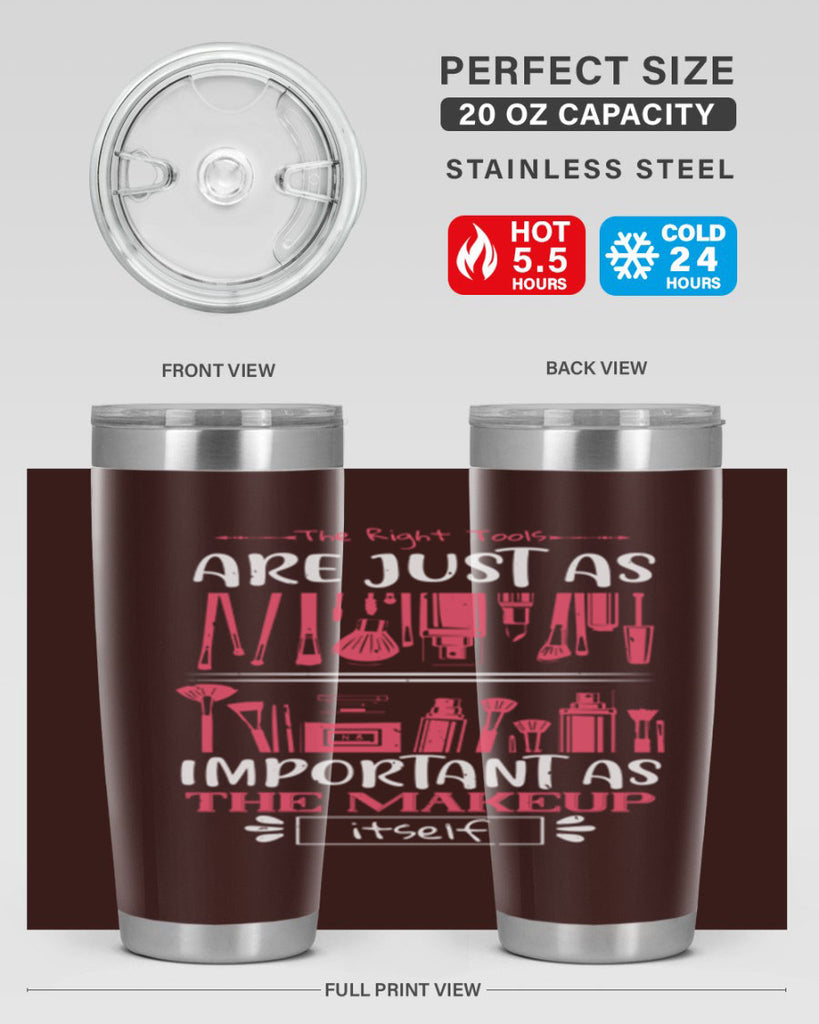 The right tools are just as important as the makeup itself Style 181#- make up- Tumbler