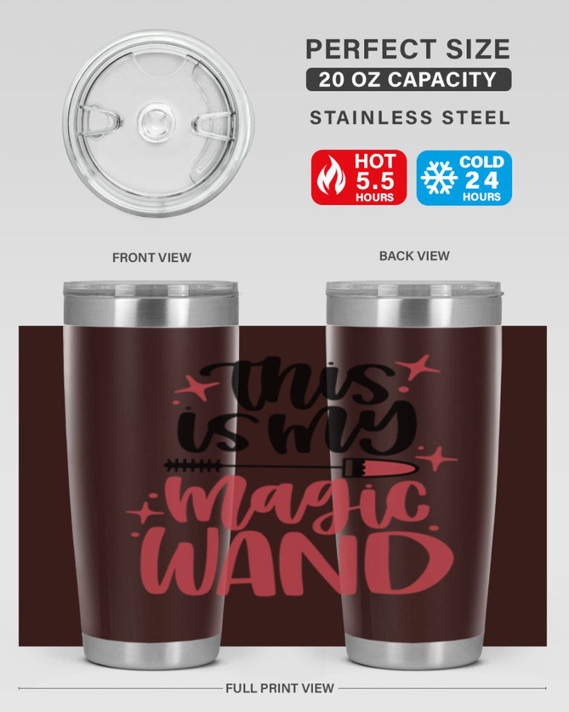 This Is My Magic Wand Style 12#- make up- Tumbler