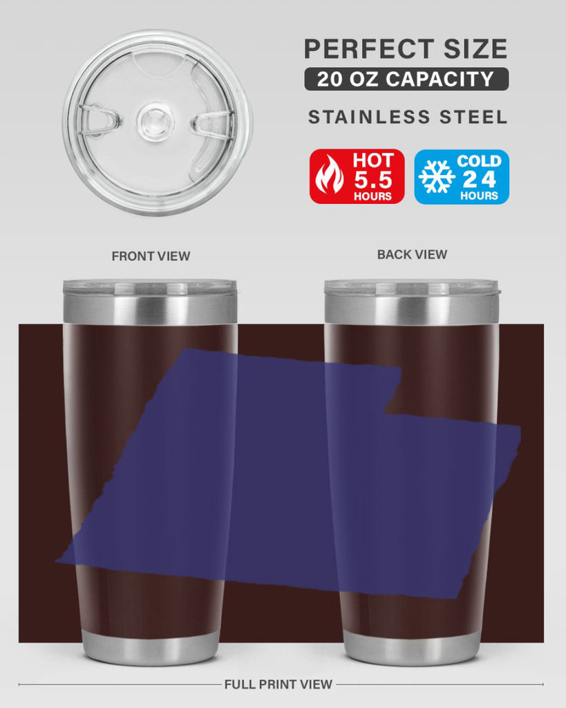 Utah 7#- stateflags- Tumbler