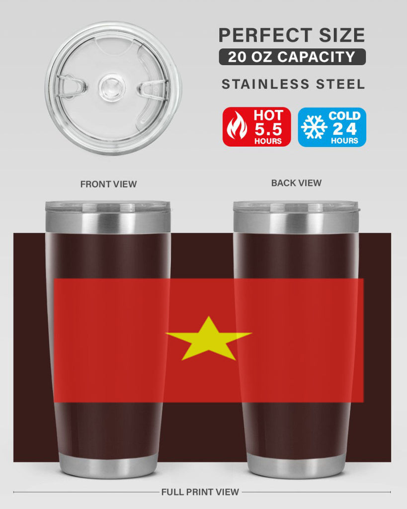 Vietnam 4#- world flags- Tumbler
