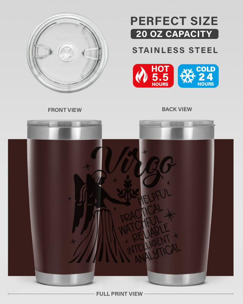Virgo 533#- zodiac- Tumbler