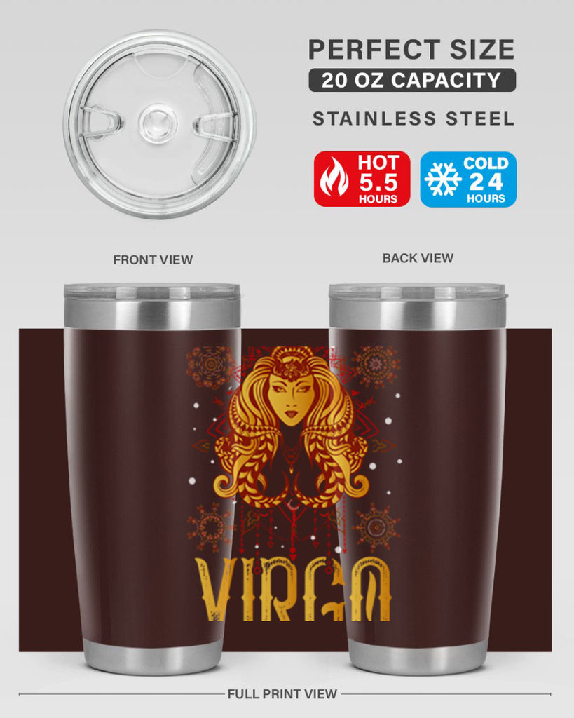 Virgo 542#- zodiac- Tumbler