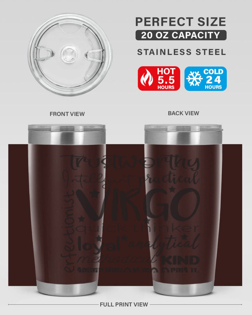 Virgo 574#- zodiac- Tumbler