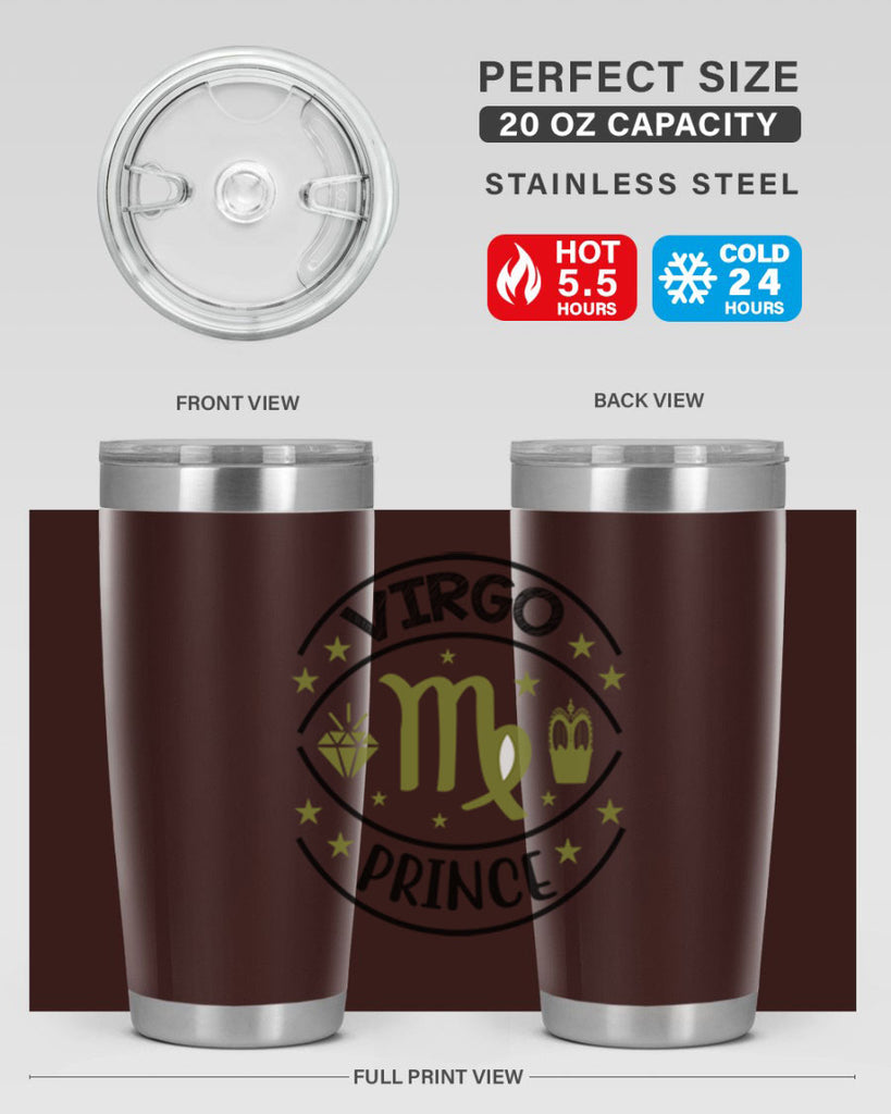 Virgo prince 538#- zodiac- Tumbler