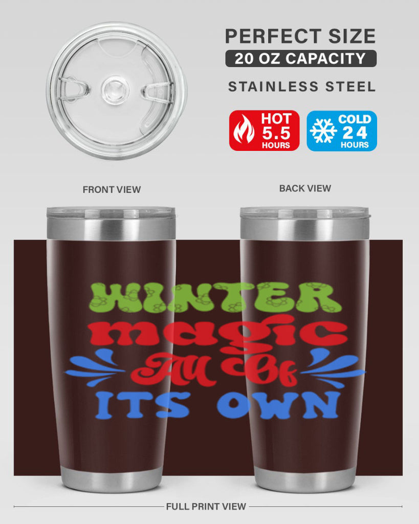 Winter magic all of its own 524#- winter- Tumbler