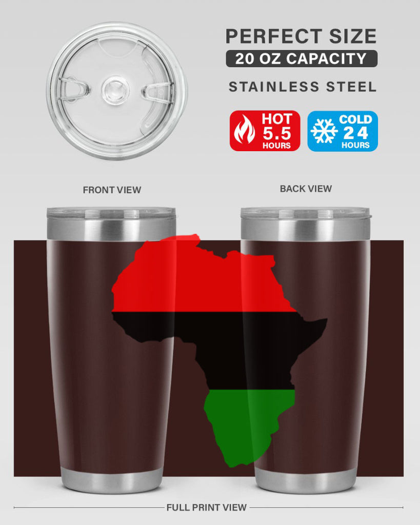 africamap 276#- black words phrases- Cotton Tank