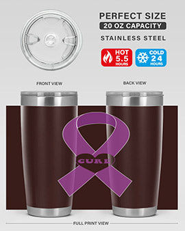 alzheimers awareness style 111#- alzheimers- Tumbler