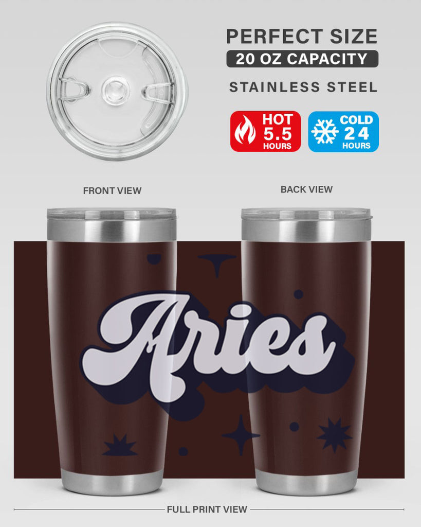 aries 133#- zodiac- Tumbler