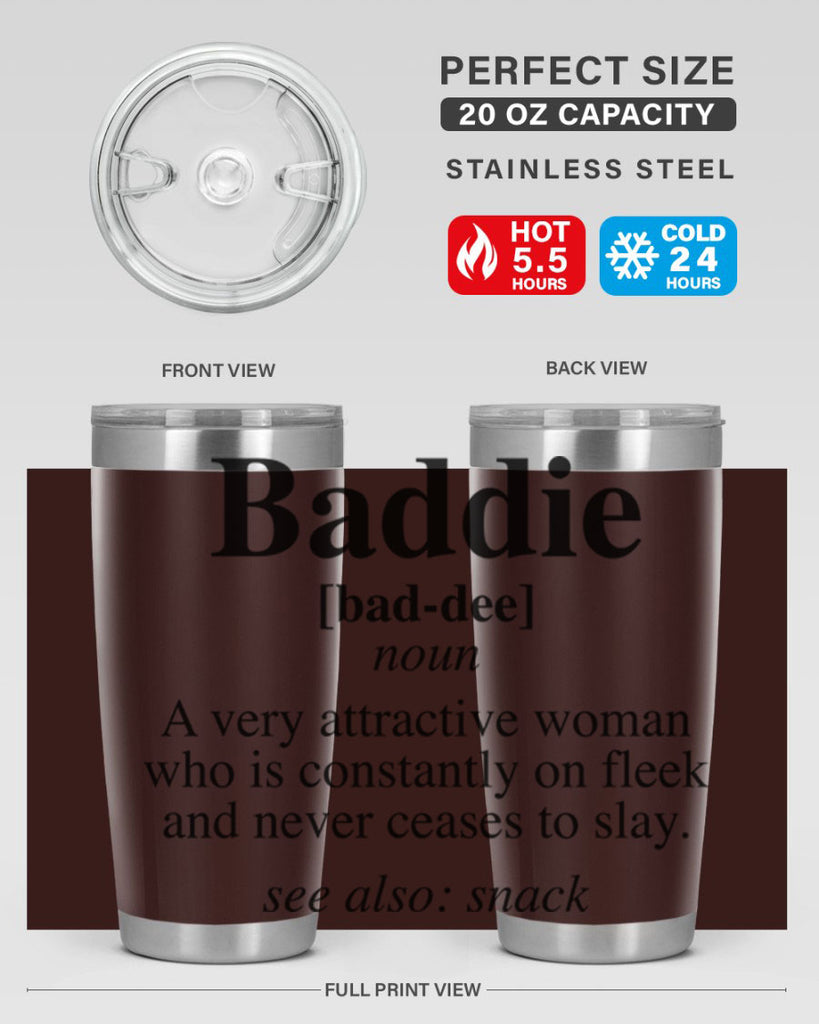 baddie definition 270#- black words phrases- Cotton Tank