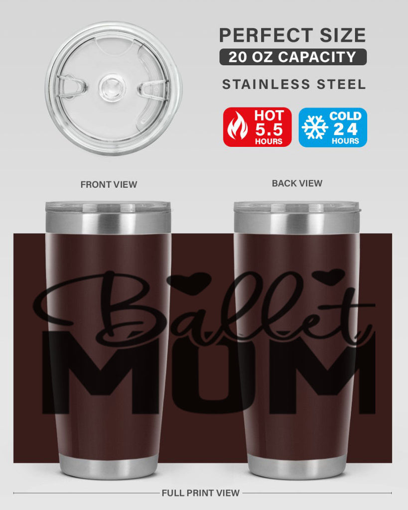ballet mom 12#- ballet- Tumbler