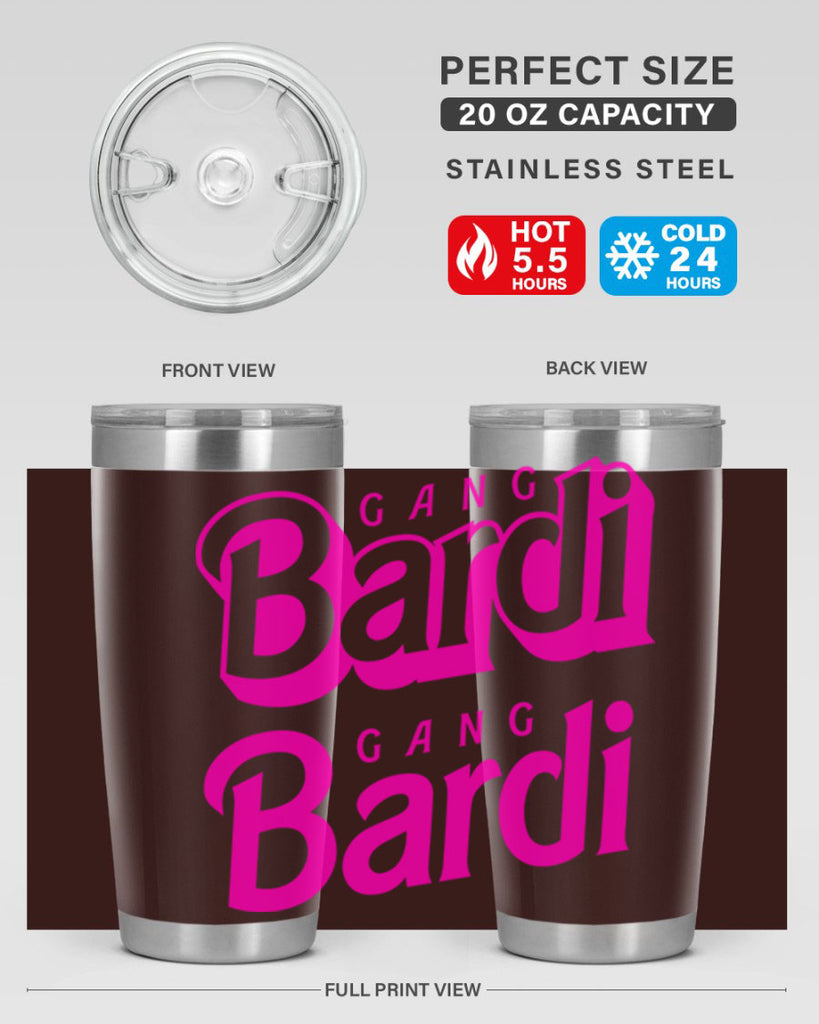 bardi gang 264#- black words phrases- Cotton Tank