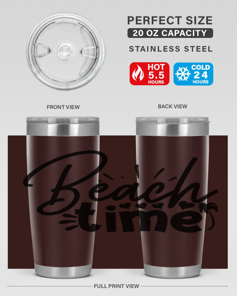 beach time Style 108#- summer- Tumbler