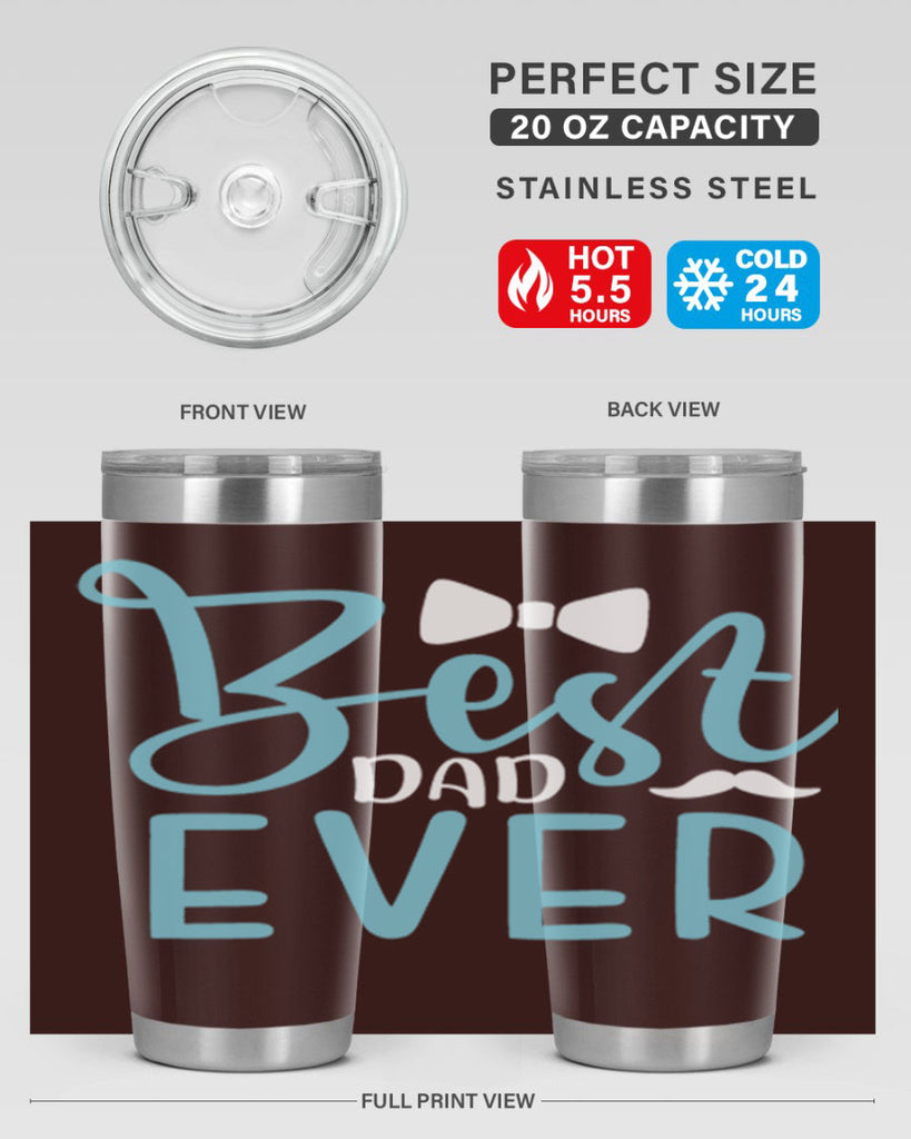 best dad ever 109#- fathers day- Tumbler