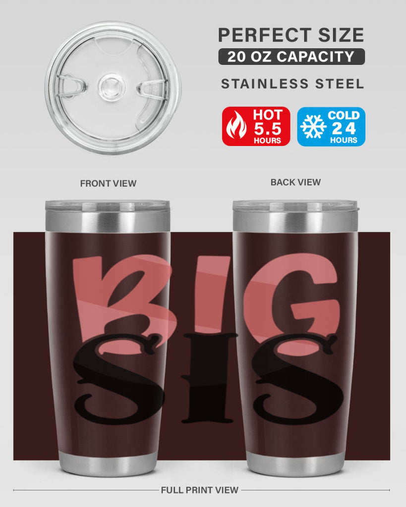 big sis Style 55#- Best Friend- Tumbler